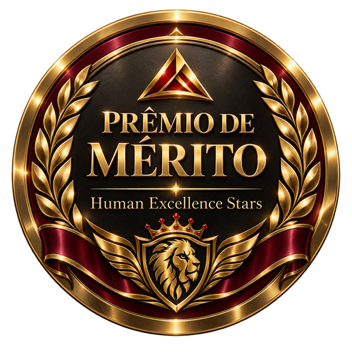 Selo Prêmio de Mérito Human Excellence Stars
